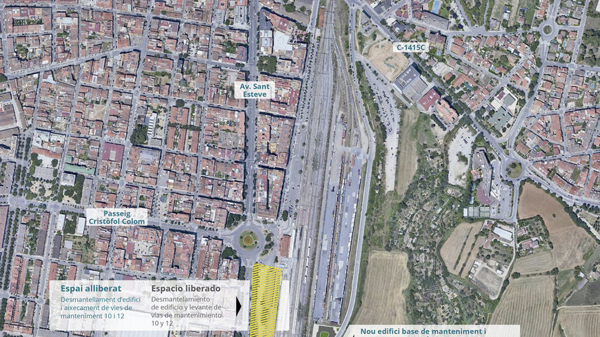 ADIF IMPULSA EL PRIMER PROYECTO PARA LA INTEGRACIÓN DE LA RED FERROVIARIA EN GRANOLLERS